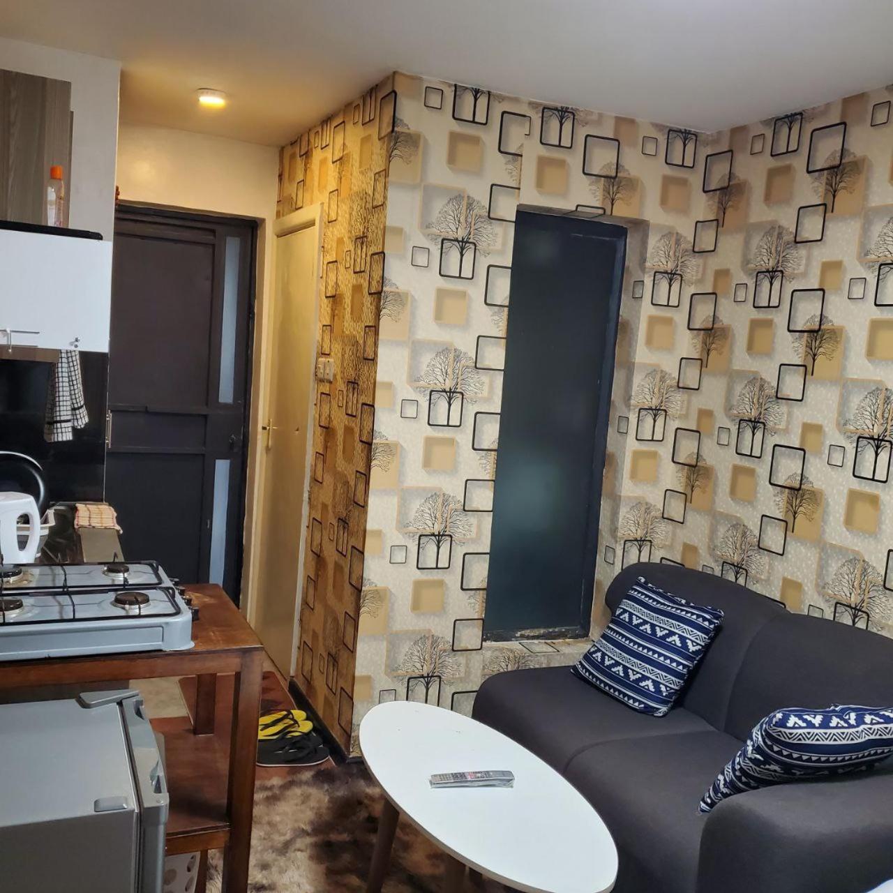شقة Lovely & Cozy Compact Studio Near Airport With Rooftop View نيروبي المظهر الخارجي الصورة